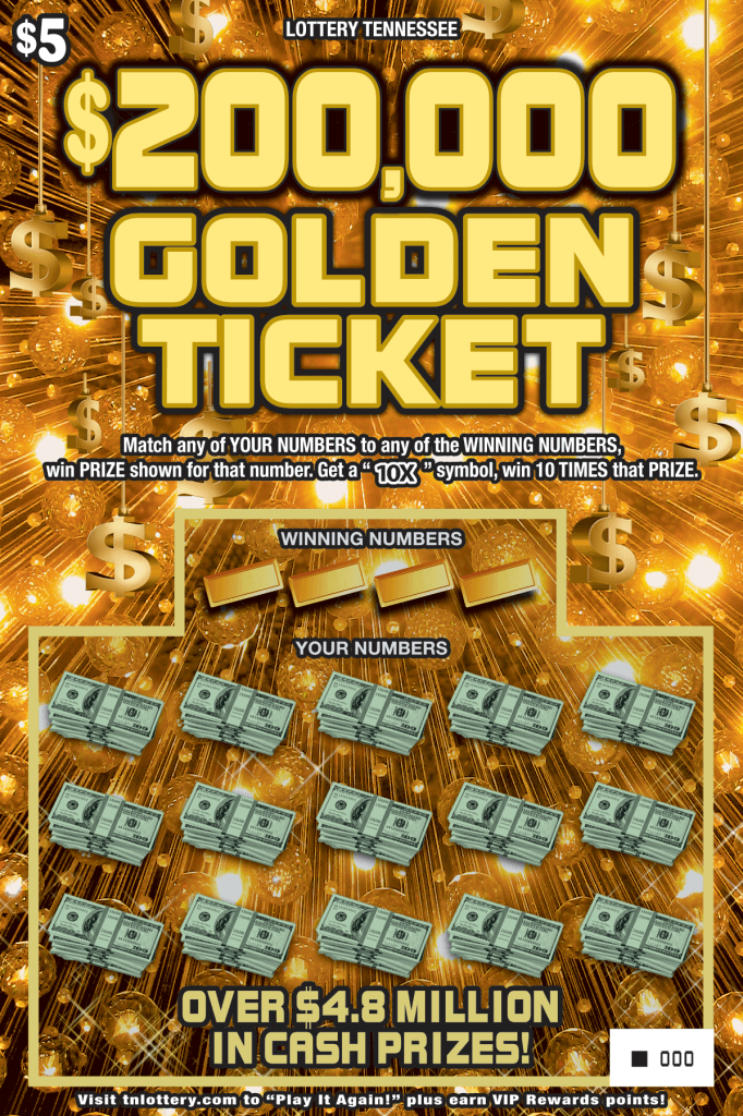 $200,000 Golden Ticket #1255